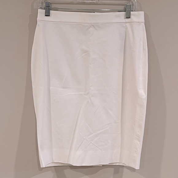 NWT J. CREW No. 2 Pencil skirt in bi-stretch cotton blend Sz 4 - Picture 4 of 6